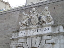Entrance to Vatican Museum