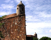 The castillo Santa Rosa was a Spanish colonial fort used to defend Margarita Island from pirates and foreign invaders