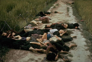 Haeberle photo of Vietnamese civilians killed during the My Lai massacre