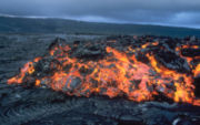 In difference to pāhoehoe, Aa is a term of Polynesian origin, pronounced Ah-ah, for rough, jagged, spiny lavaflow