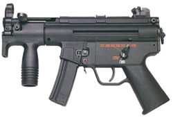 An MP5K Personal defense weapon.