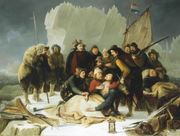The Death of William Barents, by Christiaan Julius Lodewyck Portman