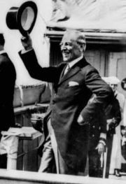 Wilson Returning From the Versailles Peace Conference 1919.