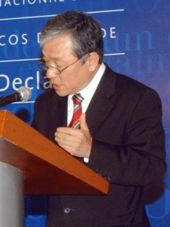 The late Lee Jong-wook, past Director-General of the World Health Organization