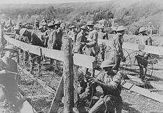 American engineers returning from the front during the Battle of Saint-Mihiel in September 1918