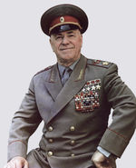 Marshal of the Soviet Union Zhukov, leader of the Red Army