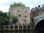 Lendal Tower on the River Ouse, put up for sale as a property in 2006