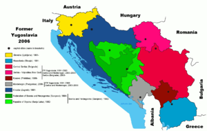 Countries of former Yugoslavia