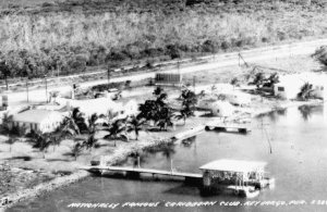 Caribbean Club in Key Largo, Florida was Fisher's last project 1950s era photo from Florida Photographic Collection