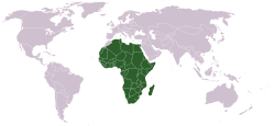 Location of the African Union