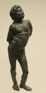 A Nubian slave of Ptolemaic Egypt (Louvre museum)