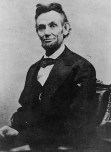 The last photograph taken of Lincoln alive, April 10, 1865.