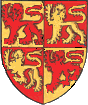 The arms of the royal house of Gwynedd were traditionally first used by Llywelyn's father, Iorwerth Drwyndwn