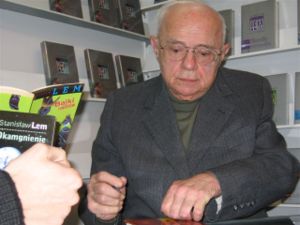 Stanisław Lem, Kraków, Poland (30 October 2005).