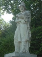 Statue of Tiridates I of Armenia in the park of the Palace of Versailles.