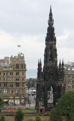 The Scott Monument, EdinburghAlternate View