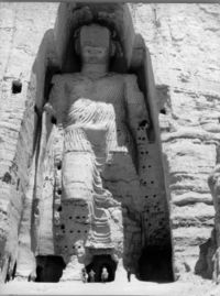 Buddhas of Bamyan were the largest Buddha statues in the world, dating back to 1st century A.D.
