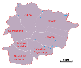 Administrative subdivision of the Principality.
