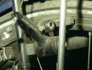 Traditional L-shaped cantilever brake