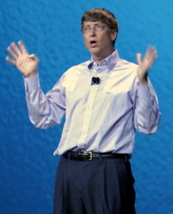 Bill Gates at Consumer Electronics Show, January 4, 2006