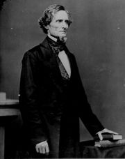 Jefferson Davis, first and only President of the Confederate States of America