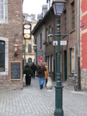 The Roman Architecture style is still kept in Aachen