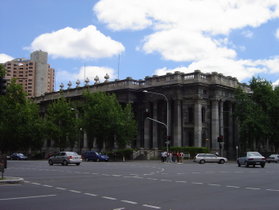 Parliament House, Adelaide on North Terrace houses the Parliament of South Australia.