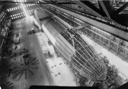 Construction of the USS Shenandoah (ZR-1), 1923