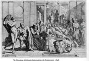  Pietro Testa (1611-1650): The Drunken Alcibiades Interrupting the Symposium (1648)