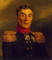 Dawe's portrait of Arkacheev from the Military Gallery of the Winter Palace.