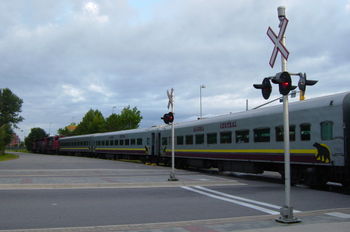 The Algoma Central Railway's popular Agawa Canyon Tour Train