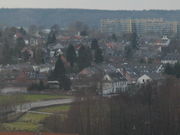 German–Dutch–Belgian border as seen from the town area.