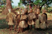 Initiation rite of the Yao people of Malawi in Africa.