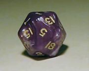 20-sided die