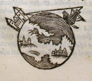 Picture from a 1550 edition of: "On the Sphere of the World". The most influential astronomy textbook of the 13th century.
