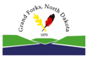 Official flag of Grand Forks, North Dakota