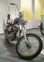 "Captain America" replica bike from the film Easy Rider