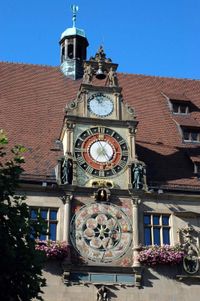 Astronomical clock at City Hall.