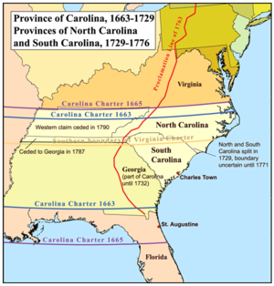 The Carolina Colonies