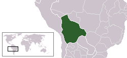 Location of Bolivia