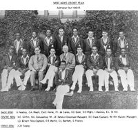 The West Indies team that toured Australia in 1930-31[21].