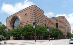 Wortham Center in the Theater District of Downtown Houston
