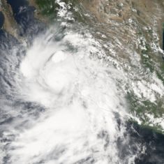 Hurricane John on August 31.