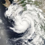 John just prior to landfall on Baja California