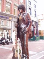 Statue of Phillip Lynnot, Grafton Street, Dublin