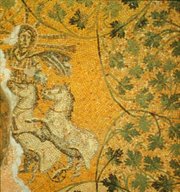 Vatican mosaic (3rd c.): Sol Invictus