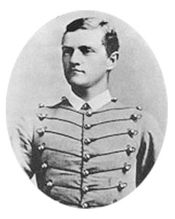 Cadet Pershing in 1886