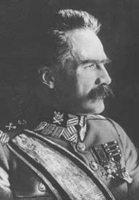In March 1920, the army granted Piłsudski the baton of the First Marshal of Poland.