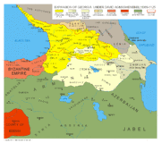 Kingdom of Georgia and her neighbors under David IV. Copyright©2004 Andrew Andersen