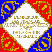 Banner of the Grenadiers à Pied.